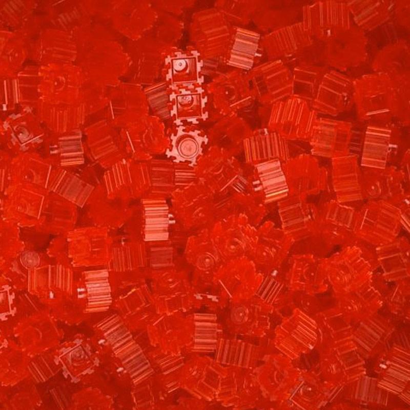 

Non-Toxic 250Pcs 8*8Mm Transparent Color Pixel Art Puzzle Micro Building Blocks Diy 3D Small Brick For Children S Toy Educational Kids