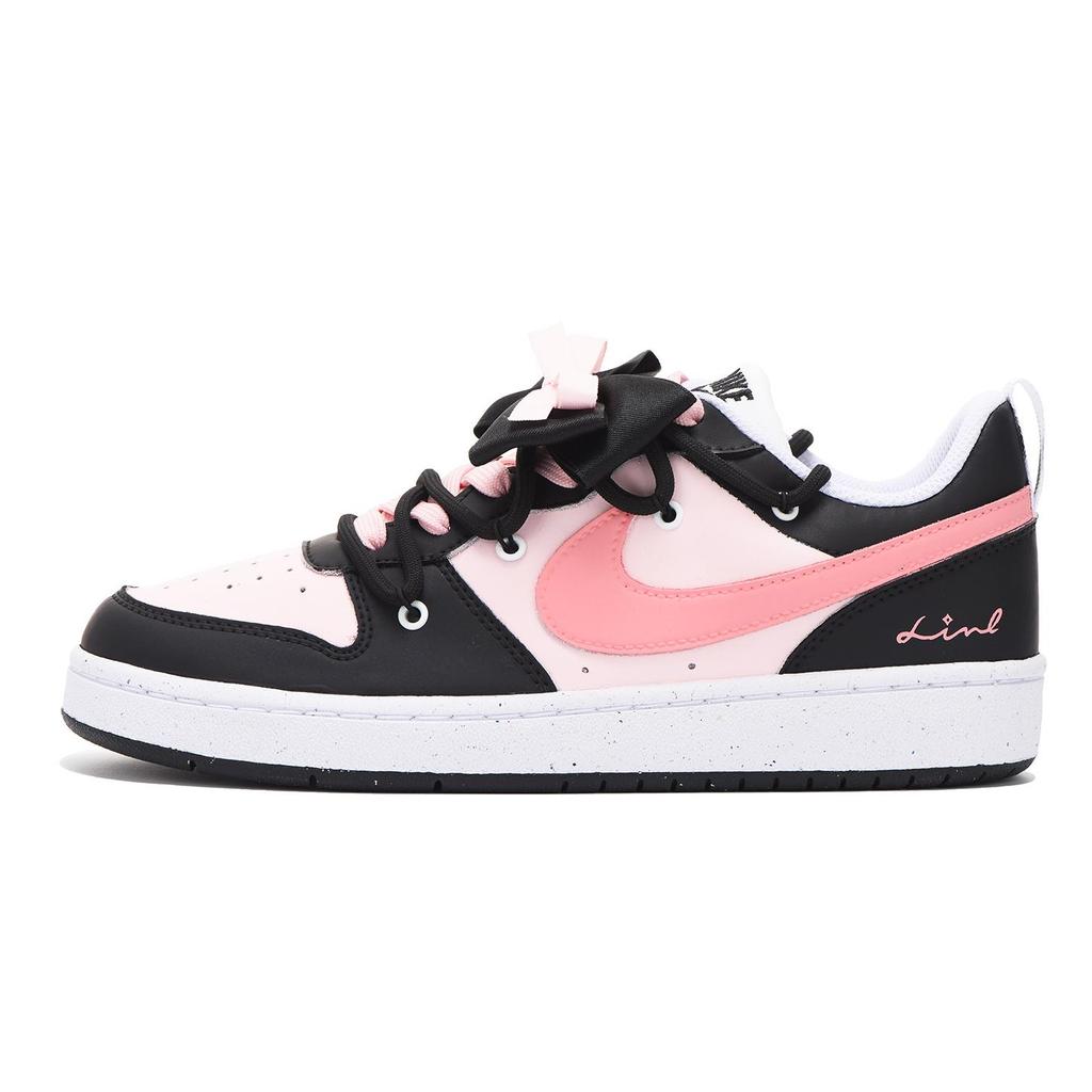 Nike Court Borough Coverage Slip Resistant Impact Resistant Abrasion Resistant Low Top Skateboard Shoes Women's DV5456-104(Team59-)