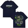 Summer Feid Ferxxo 2026 Tour Printed TShirt Unisex Hip Hop Short Sleeve Casual Loose Cotton Gothic Punk Top Tshirt