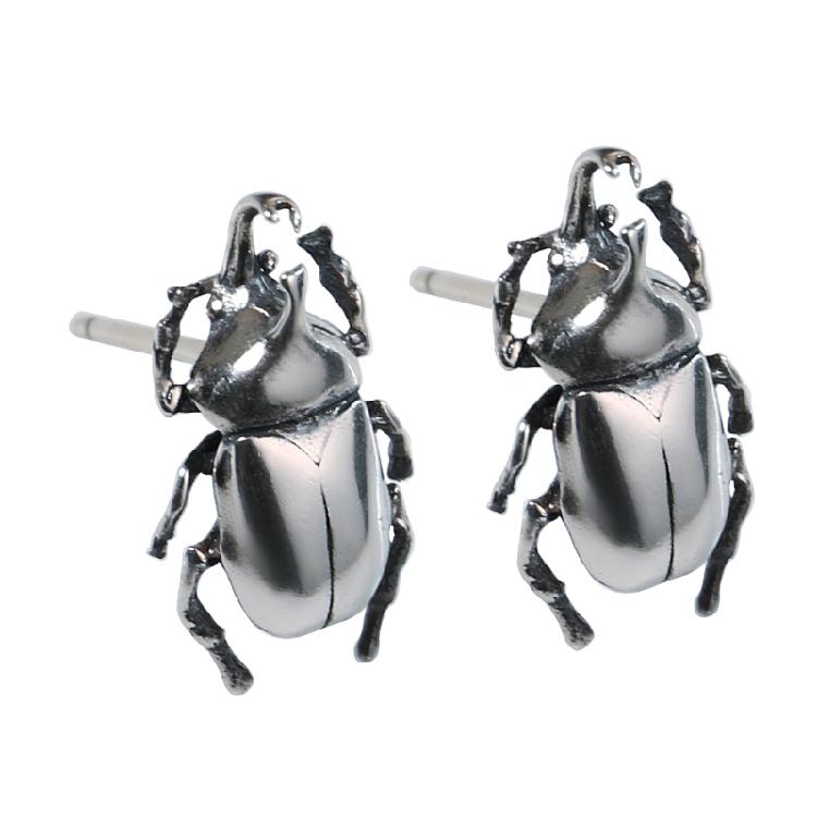 

Vintage Insect Shape Ear Jewelry Alloy Texture Party Wear Earrings Fashion Geometric Ear Accessories for Party Daily 1