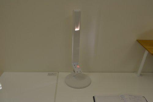 Koizumi Furniture KOIZUMI (Study Desk) Desk Light, LED Light, Illuminator, LED Stand Light, White, PCL-011WH