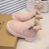 Girls Snow Boots Velvet Warm New Winter Children's Large Cotton Shoes Children's Fur Integrated Cotton Boots Girls