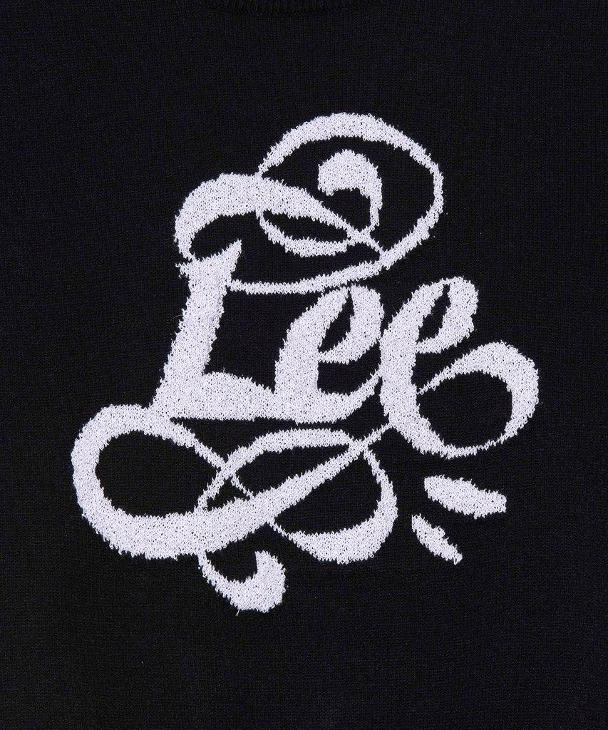 LEE Women Graphic Short Sleeve Knit Black
