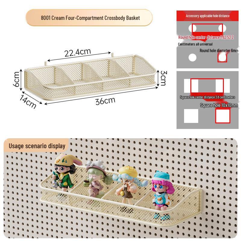 Stainless Steel Pegboard Hooks for Supermarket Shelves and Perforated Walls