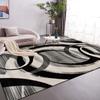Modern Light Luxury Carpets for Living Room Abstract Large Area Sofa Rug Non-slip Bedroom Decor Rug Washable Coffee Table Mat