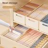 Adjustable Clothes Storage Box Closet Organizer Categorized Clothing Organizer Kitchen Cabinet Storage Bin Home Organizer