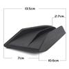2X Universal Motorcycle Winglet Aerodynamic Spoiler Wing with Adhesive For Yamaha Suzuki Kawasaki Motorcycle Decoration Sticker