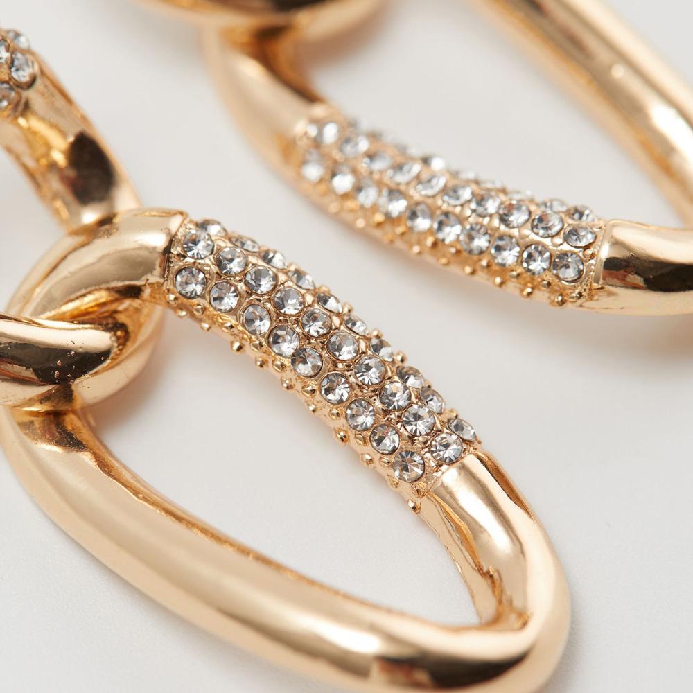 European & American Fashion Stud Earrings: Light Luxury, Niche Design, Versatile Cubic Zirconia Ornaments