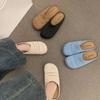 Perforated Shoes Breathable Toe Covers Half-slippers for Commuting