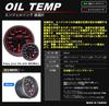 Autogauge Motor 60mm Oil Temperature Gauge with Backlight and Angel 458 Japanese-made Two-color Ring, Series.