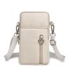 Waterproof Mobile Phone Bag Women's Mini Crossbody Bag Daily Multi-layer Zipper Purse Casual Outdoor Travel Nylon Bag