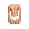 SKIMS Cotton Soft Triangle Underwear 3-Pack Men underwear White BO-BRF-5633M-CHK