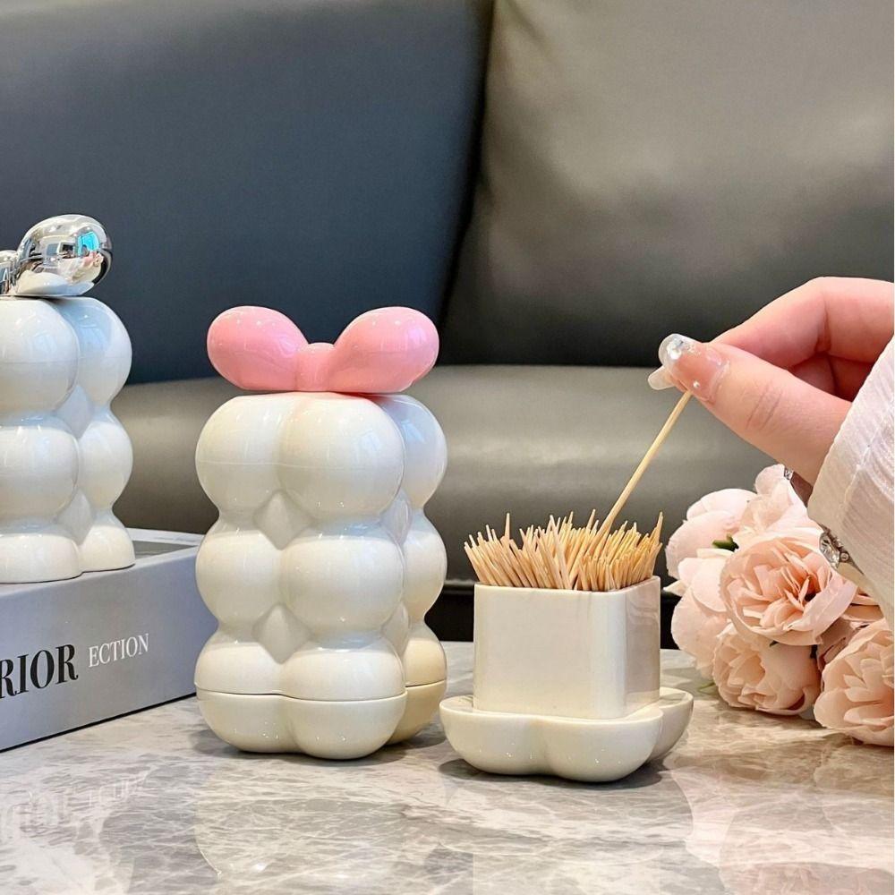 INS Toothpick Box Fashion Toothpick Holder Tube Dental Floss Dispenser  Gadgets