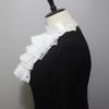 Decorative False Sleeves Jabot Collar for Woman Elastic Wrist Cuffs Detachable Collar Wedding Dress Sewing Wrist Cuffs
