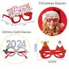 Lightweight Colorful Christmas Party Glasses For Children With Festive Holiday Themes