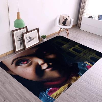 Horror C-Chucky Spielküchenmatte Nordischer Stil Schlafzimmer Wohnzimmer Fußmatte Zuhause Balkon Rutschfest Willkommensläufer