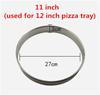 Round Stainless Steel Cake Molds Mousse Cake Tart Circle Mold Pizza Dessert DIY Decor Mould Tart Ring Kitchen Baking Tool