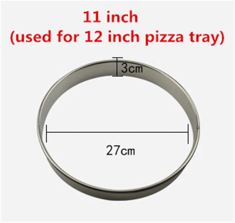 Round Stainless Steel Cake Molds Mousse Cake Tart Circle Mold Pizza Dessert DIY Decor Mould Tart Ring Kitchen Baking Tool