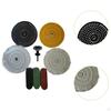 Buffing Polishing Wheel Kit with Shank Compound Pads for Stainless Steel
