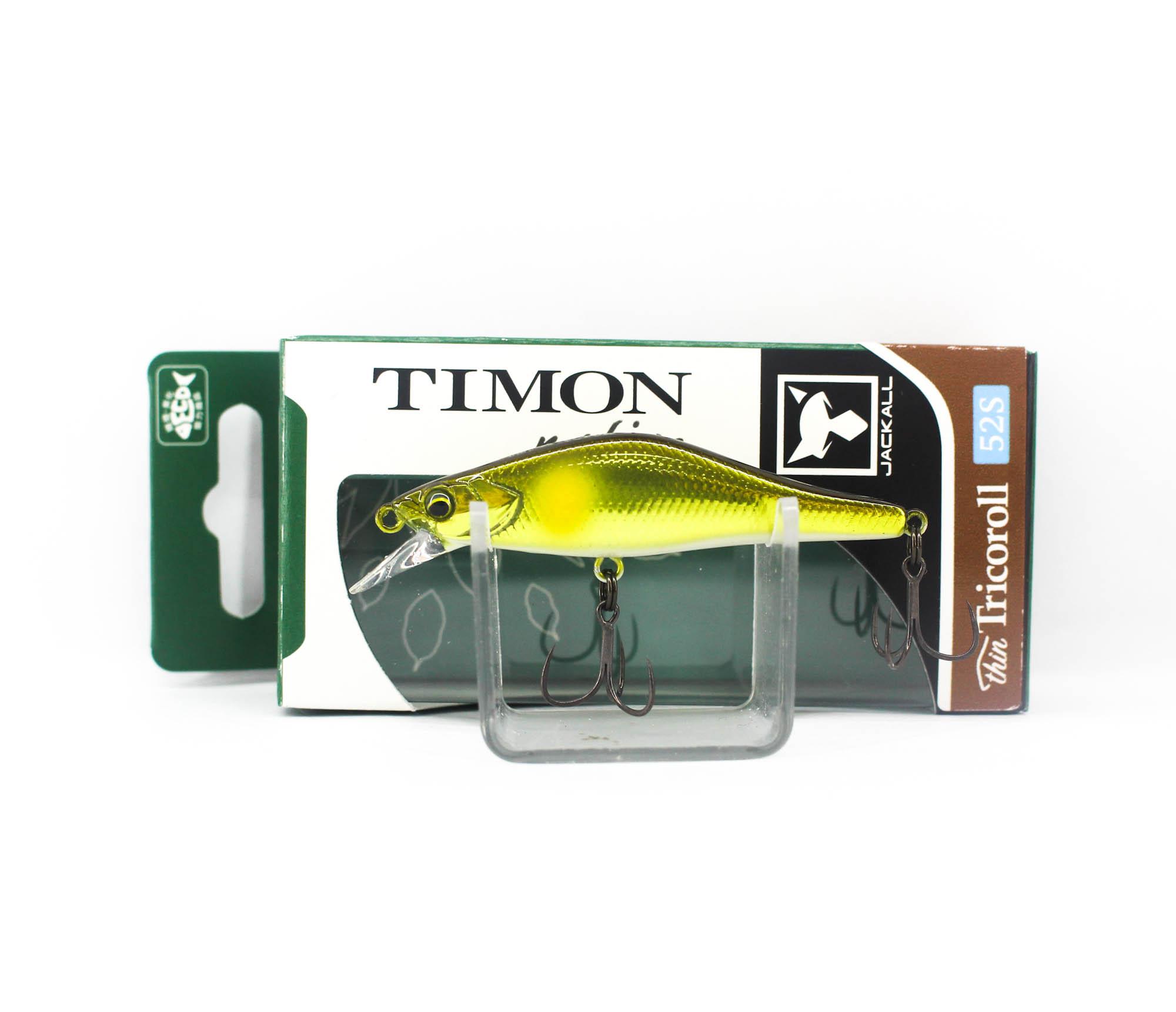 Jackall Timon Tricoroll Thin 52S Тонущая приманка Золотой Ayu (8233)