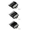 10Pcs Professional Cutting Hair Clipper Guides Combs For Wahl Accessories Black