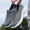 Men's shoes breathable shoes mesh casual sports shoes thin single shoes light one pedal mesh shoes men's mesh shoes