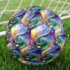 Piano Note Indoor Soccer Ball Size 5 Colorful All Ages Machine Stitched PVC Competition Ready Durable High-Bounce