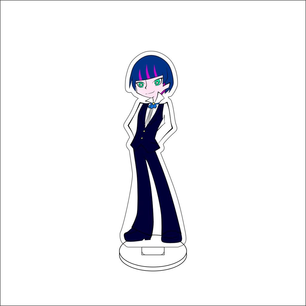 10CM Anime Panty Strumpf mit Strumpfhalterschleife Figur Ständer Modell Strumpf Anarchie/Knapp/ Niedlich Schreibtisch Dekoration Stehendes Schild Geschenke