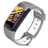 Waterproof Digital Sport Wristwatch Health Monitor Management Watch TFT Color ScreenSilver Gray