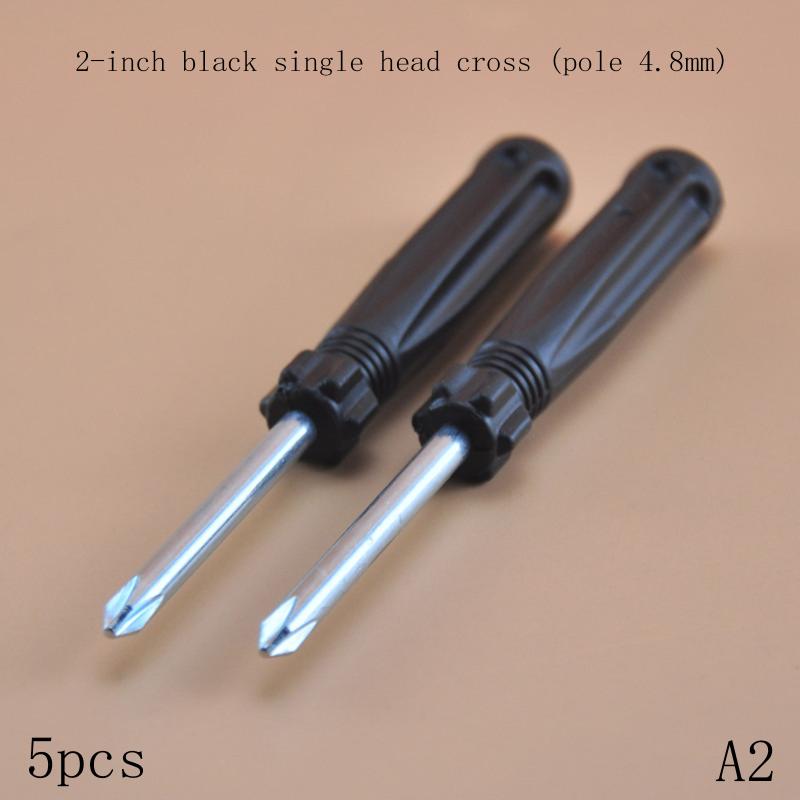 5Pcs Small Dual Purpose Manual Screwdriver Cross Screwdriver Double Heads Screw Driver For Disassemble Small Items Repair Tool