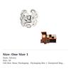 Hermes Chaine D'Ancre 925 Sterling Silver Rings Women's H109506B-000
