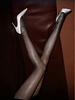 1 Stück Damen Schwarze Glitzer Durchsichtige Strumpfhose Sexy Glänzend Dehnbar Strumpfwaren Für Valentinstag Party Romantische Date Night