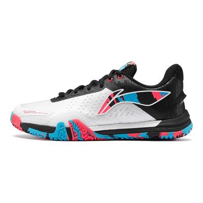 Li Ning SE Synthetikleder Rutschfest Abriebfest Atmungsaktiv Niedrig geschnitten Badminton Schuhe Unisex AYZS014-4