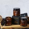 Niche High-end Brown Cup Soy Wax Scented Candle Souvenir Unscented Candle
