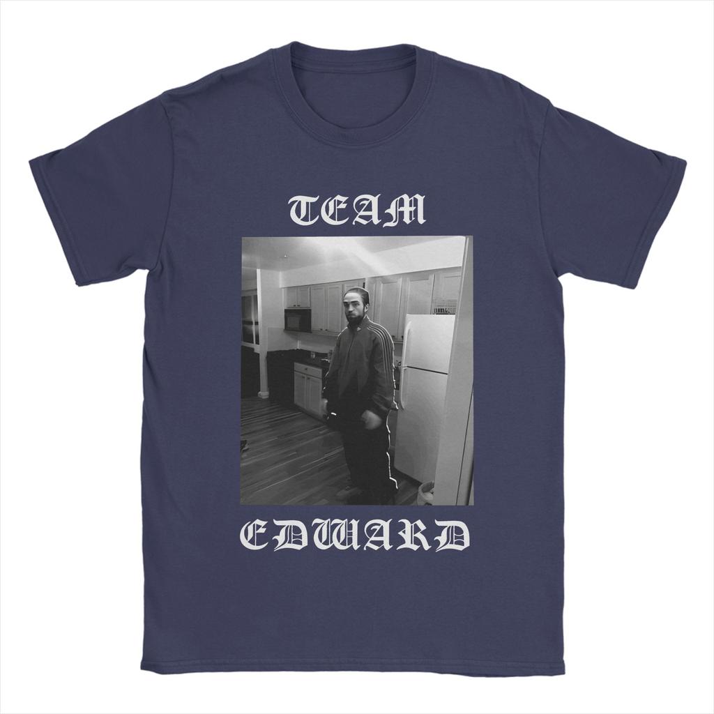 Twilight Edward Cullen Robert Men T Shirt Cool Tees Short Sleeve O Neck T-Shirt Cotton Graphic Tops