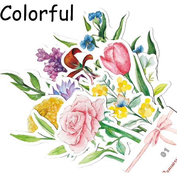 2026 Creative Flower Desk Calendar, Vase Shaped New Year Monthly Calendar Planner 3.9" x 9.4"