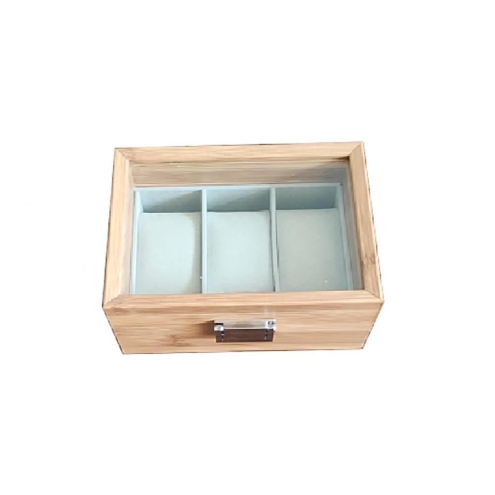 Window Display Watch Storage Case 3/6grids Wooden Watch Box Watch Storage Box  Jewelry Display Box