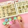 2Pcs Mini Dumplings Steamer Bun Squeezable Toys Soft Stress Relief Fidget Sensory Toy Party Favors Gift
