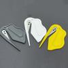 3 Pcs Letter Opener Envelope Slitter Plastic Pet Hair Knotting Knife Portable Mail Opener Wrapping Paper Cutting Tool for Home Office Supplies