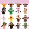 Wholesale Plush Toy Hand Puppet Cartoon Animal Doll With Movable Mouth Interactive Toy For Kindergarten And Parent-child Interaction 25cm Tall