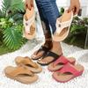 Womens Flat Thong Sandals Comfortable Walking Summer Casual Flip Flops for Women