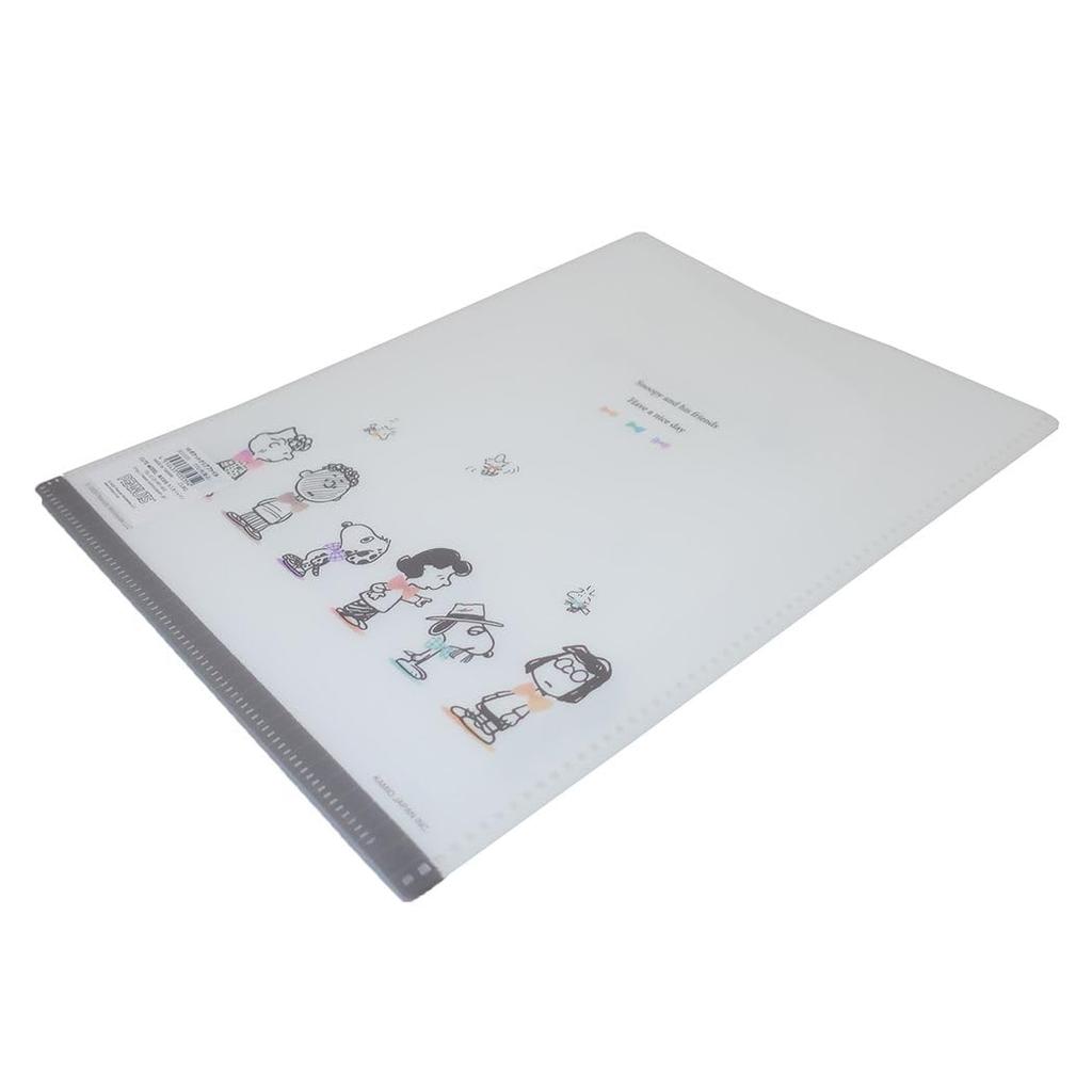 Snoopy Clear Ribbon Peanuts [Pocket File] 10-Pocket File/Colorful