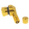 2Pcs Cnc Motorcycle 90 Degree Angle Wheel Tire Stem Tubeless Valve Aluminum