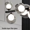Luxury Glass Pendant Light for Dining Rooms and Bars