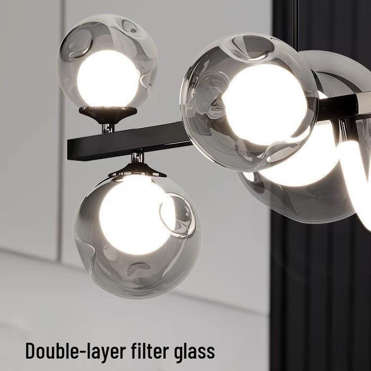 Luxury Glass Pendant Light for Dining Rooms and Bars