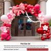 Rose Red Balloon Arch for Weddings, Birthdays, and Events