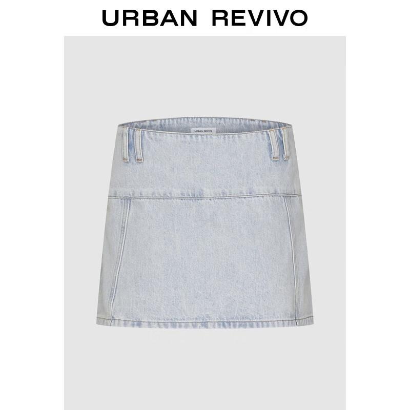 UR Women s Retro A-line Denim Mini Skirt M