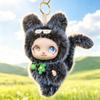 Cute Heterochromatic Eyes Fox Plush Keychain Soft Stuffed Doll Toy Bag Pendant Decoration Car Keyholder For Girls Birthday Gifts