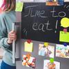 9 ST Kylskåpsmagnetklämmor, starka magnetiska metallklämmor, magnetklämmor för whiteboard-magneter Flerfärgade kylskåpsmagnetklämmor