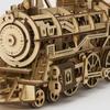 Tsukurundesu® Moving 3D Wooden Puzzle Series (LK701 Locomotive) with Japanese Instructions